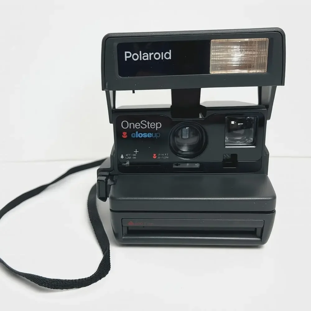 Vintage 90s Polaroid OneStep CloseUp 600 Instant Film Camera - Untested